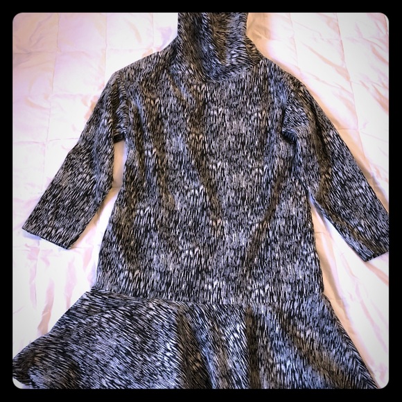 Black and white evening dress - Picture 1 of 1